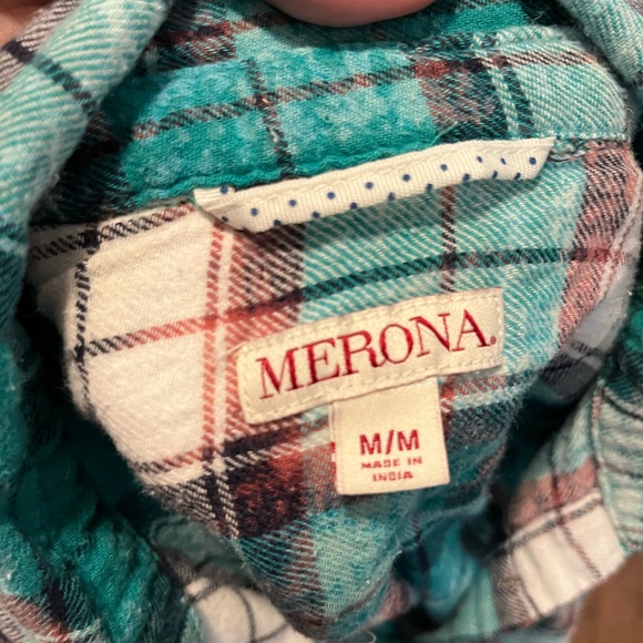 Hand Bleached Flannel Shirt - Picture 2 of 3